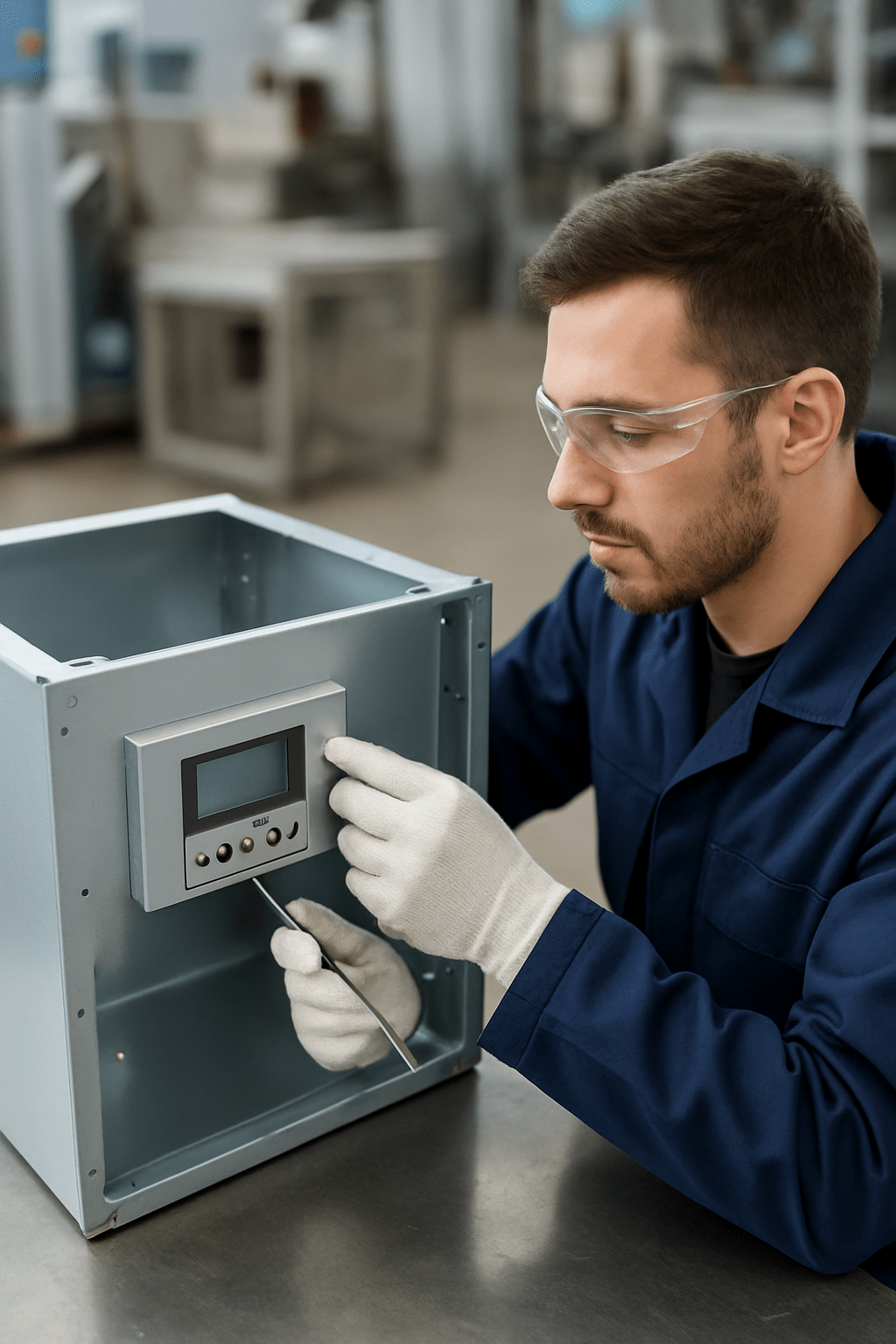 Custom automotive electronic control unit enclosures and protective housings with precision cutouts